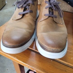 Rockport Tan Leather Oxfords